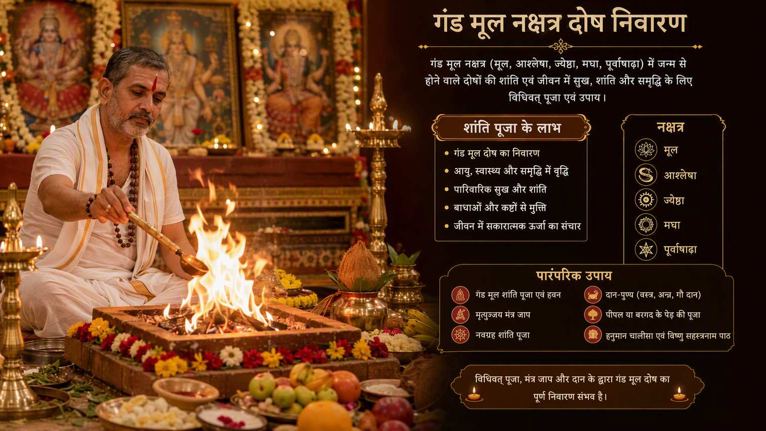 Gand Mool Nakshatra Puja in Bangalore