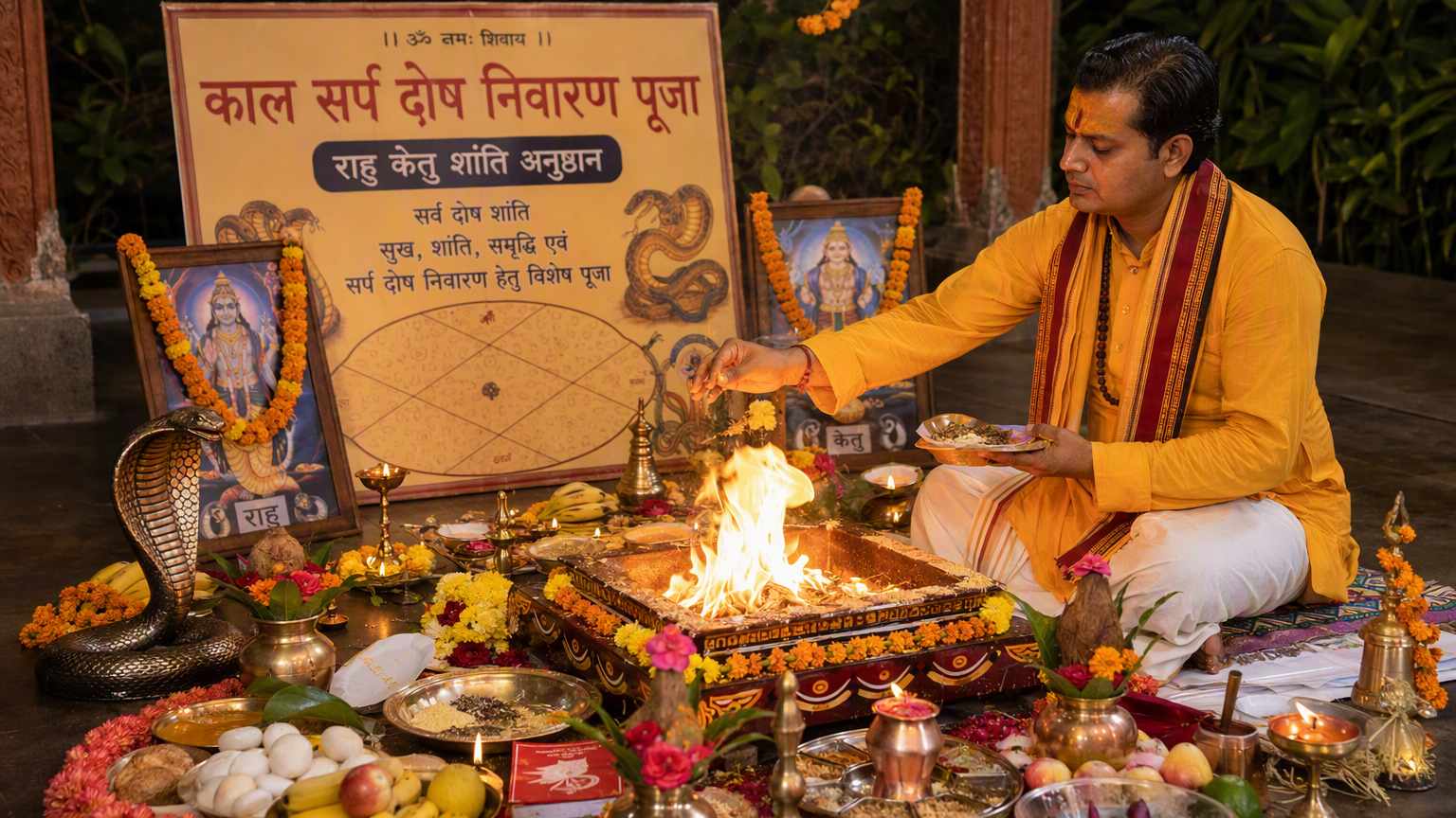 Kaal Sarp Dosh Puja in Bangalore - Serpent dosh remedy
