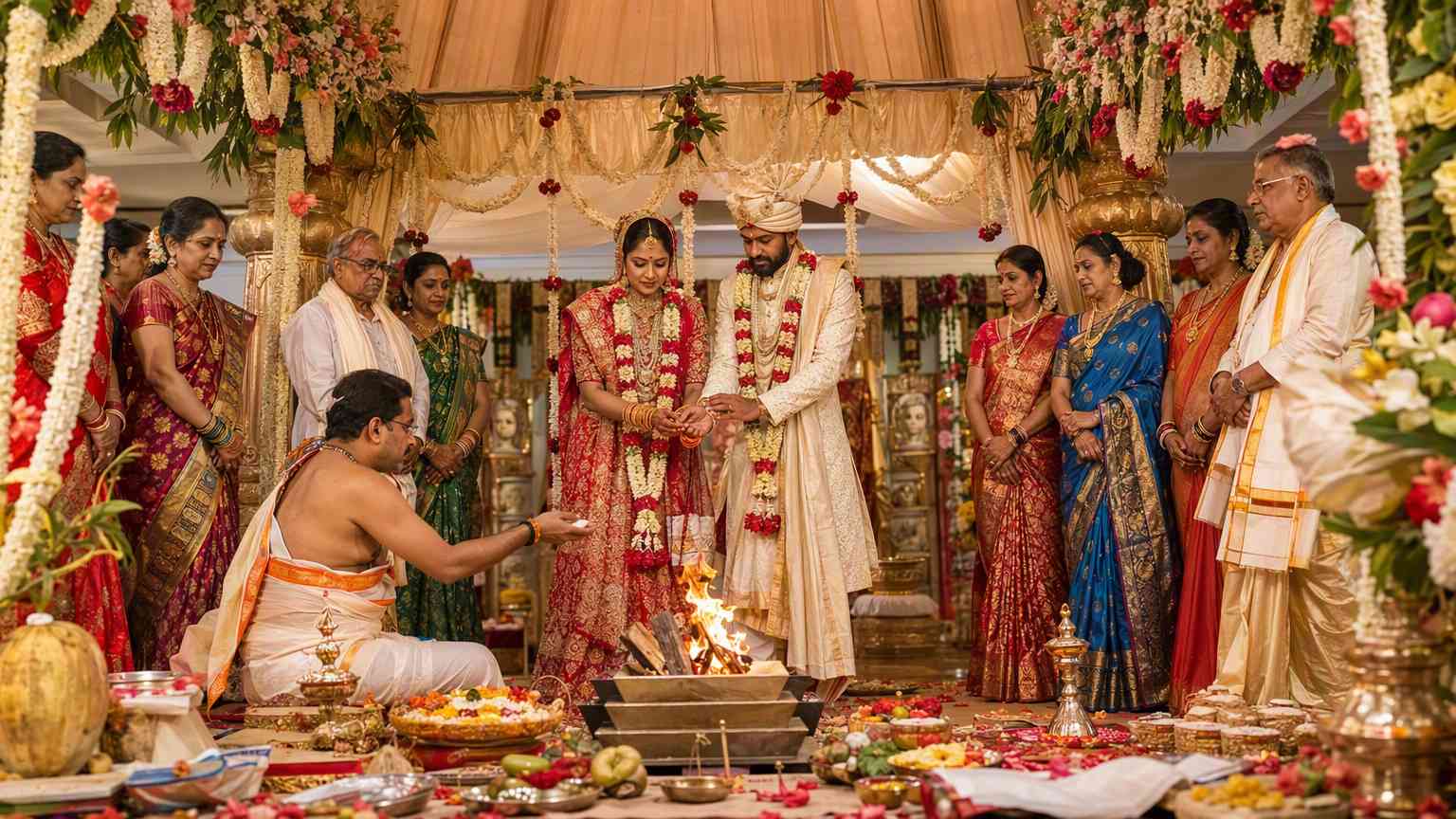 Marriage Puja in Bangalore - Vivah and wedding rituals